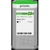compatibile con Epson 27 XL nero  Prindo Green XL nero Cartuccia d'inchiostro