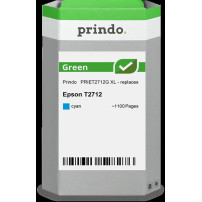 compatibile con Epson 27 XL ciano  Prindo Green XL ciano Cartuccia d'inchiostro