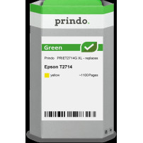 compatibile con Epson 27 XL giallo  Prindo Green XL giallo Cartuccia d'inchiostro