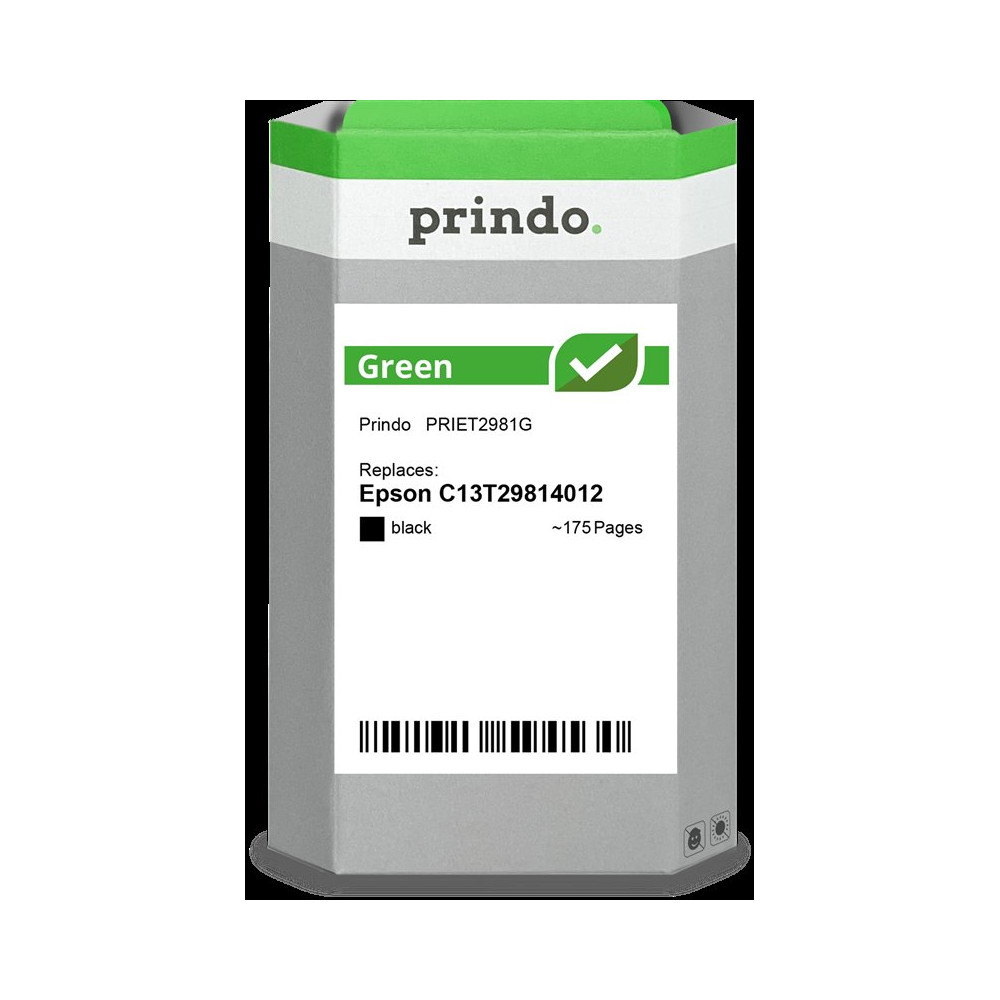 compatibile con Epson 29 nero  Prindo Green nero Cartuccia d'inchiostro
