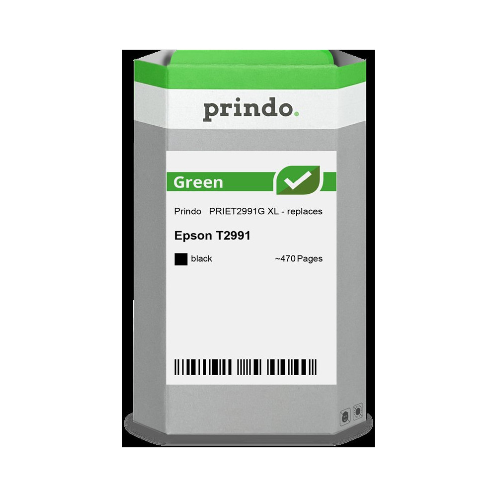 compatibile con Epson 29 XL nero  Prindo Green XL nero Cartuccia d'inchiostro