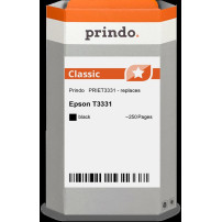 compatibile con Epson 33 nero  Prindo Classic nero Cartuccia d'inchiostro