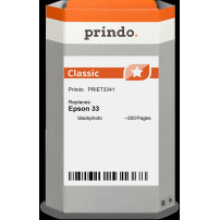 compatibile con Epson 33 Nero (Foto)  Prindo Classic Nero (Foto) Cartuccia d'inchiostro
