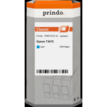compatibile con Epson 34 XL ciano  Prindo Classic XL ciano Cartuccia d'inchiostro