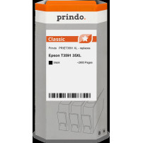 compatibile con Epson 35XL nero  Prindo Classic XL nero Cartuccia d'inchiostro