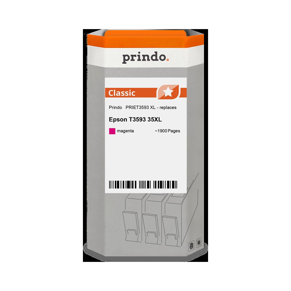 compatibile con Epson 35XL magenta  Prindo Classic XL magenta Cartuccia d'inchiostro