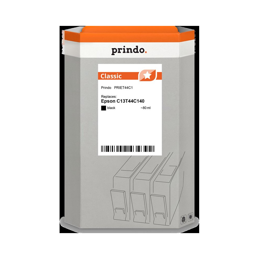 compatibile con Epson SJIC36P-K nero  Prindo Classic nero Cartuccia d'inchiostro