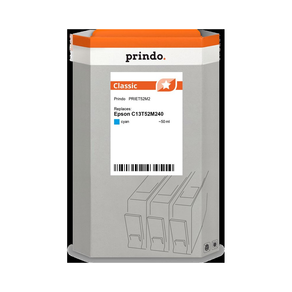 compatibile con Epson SJIC42P-C ciano  Prindo Classic ciano Cartuccia d'inchiostro