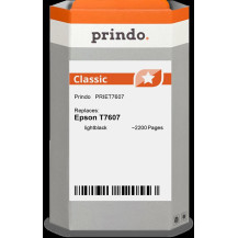 compatibile con Epson T7607 lightblack  Prindo Classic lightblack Cartuccia d'inchiostro
