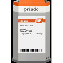 compatibile con Epson T7609 lightlightblack  Prindo Classic lightlightblack Cartuccia d'inchiostro