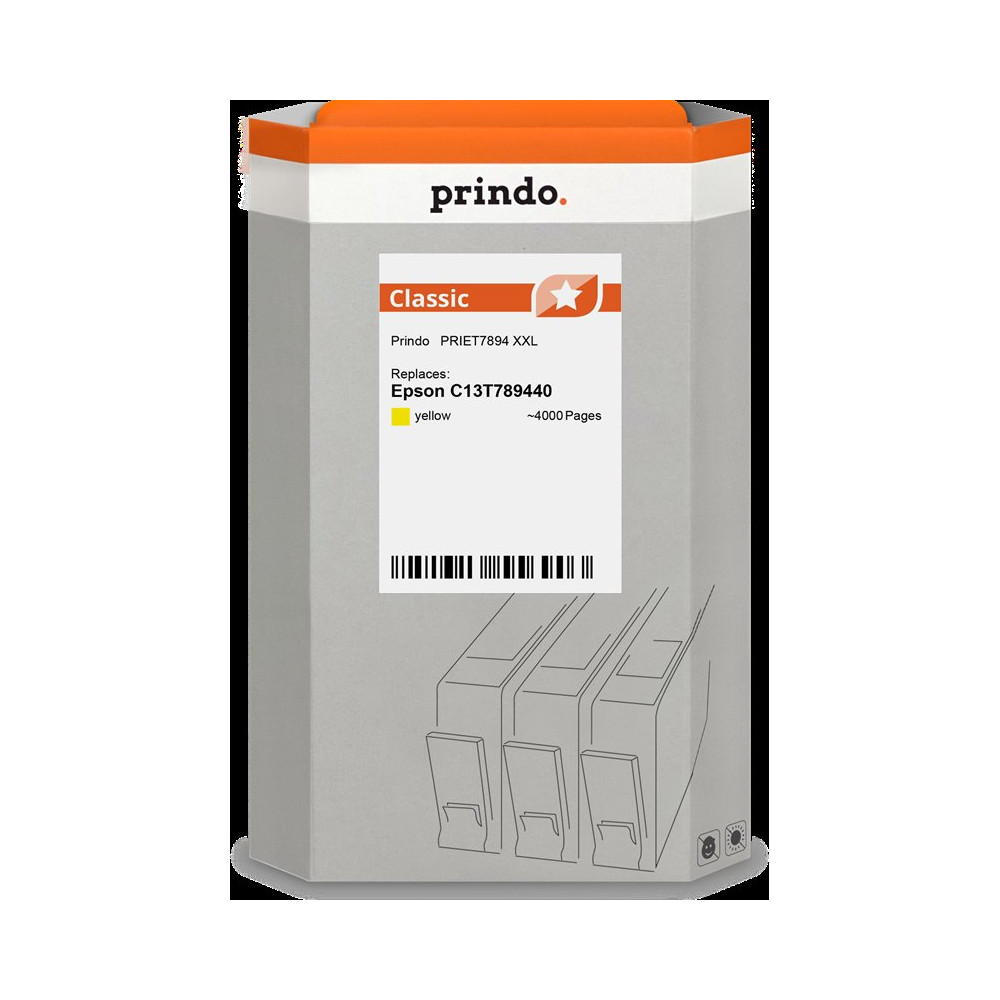 compatibile con Epson T7894 XXL giallo  Prindo Classic XXL giallo Cartuccia d'inchiostro