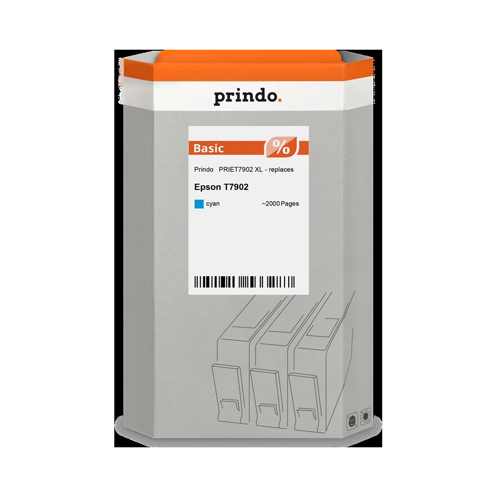 compatibile con Epson 79 XL ciano  Prindo Basic XL ciano Cartuccia d'inchiostro