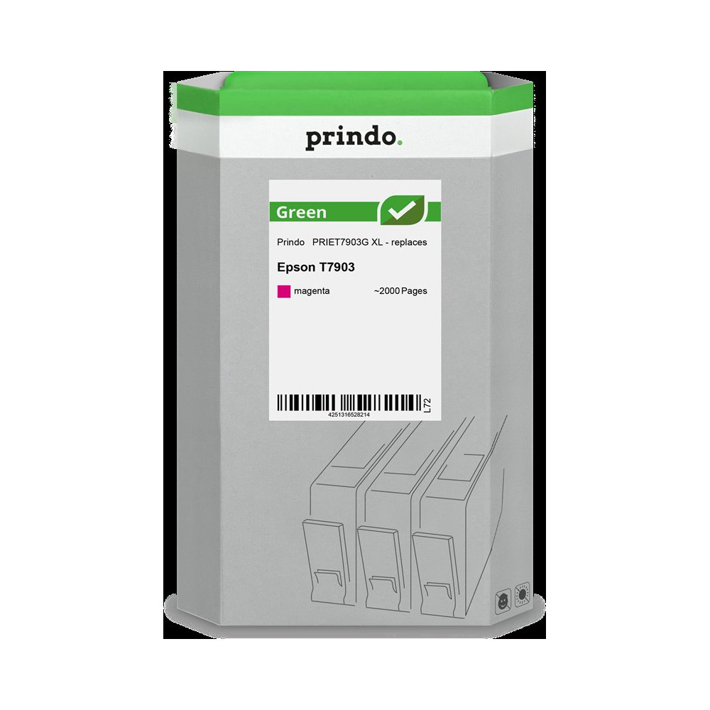 compatibile con Epson 79 XL magenta  Prindo Green XL magenta Cartuccia d'inchiostro