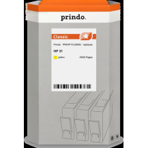 compatibile con HP 31 giallo  Prindo Classic giallo Cartuccia d'inchiostro