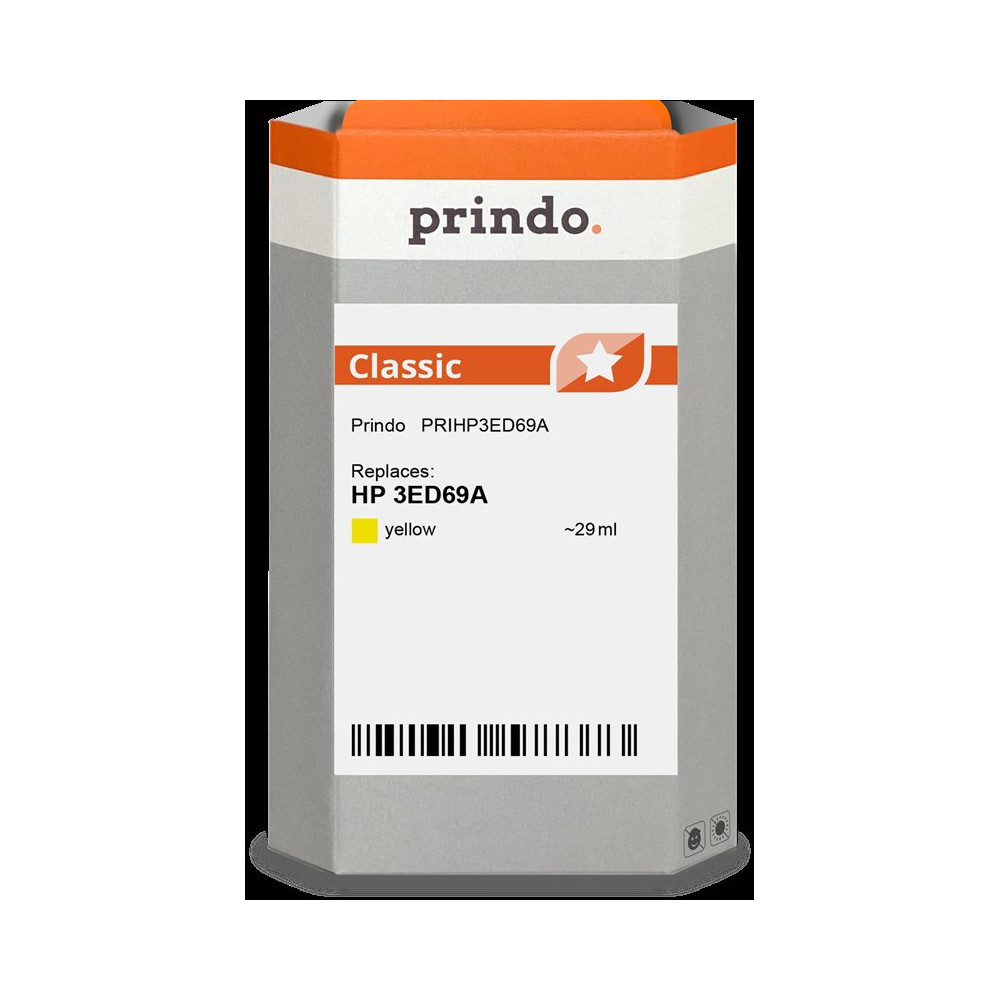 compatibile con HP 712 giallo  Prindo Classic giallo Cartuccia d'inchiostro