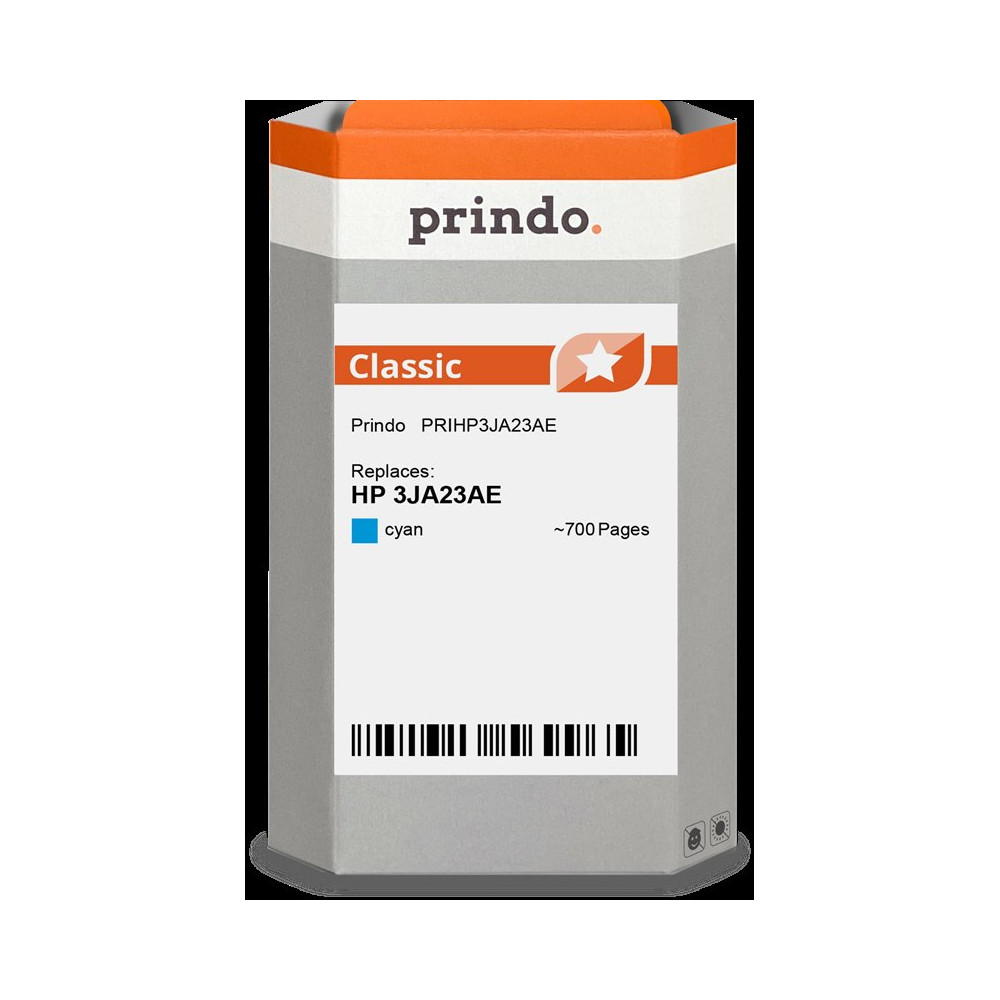 compatibile con HP 963 ciano  Prindo Classic ciano Cartuccia d'inchiostro