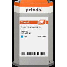 compatibile con HP 963 XL ciano  Prindo Classic XL ciano Cartuccia d'inchiostro