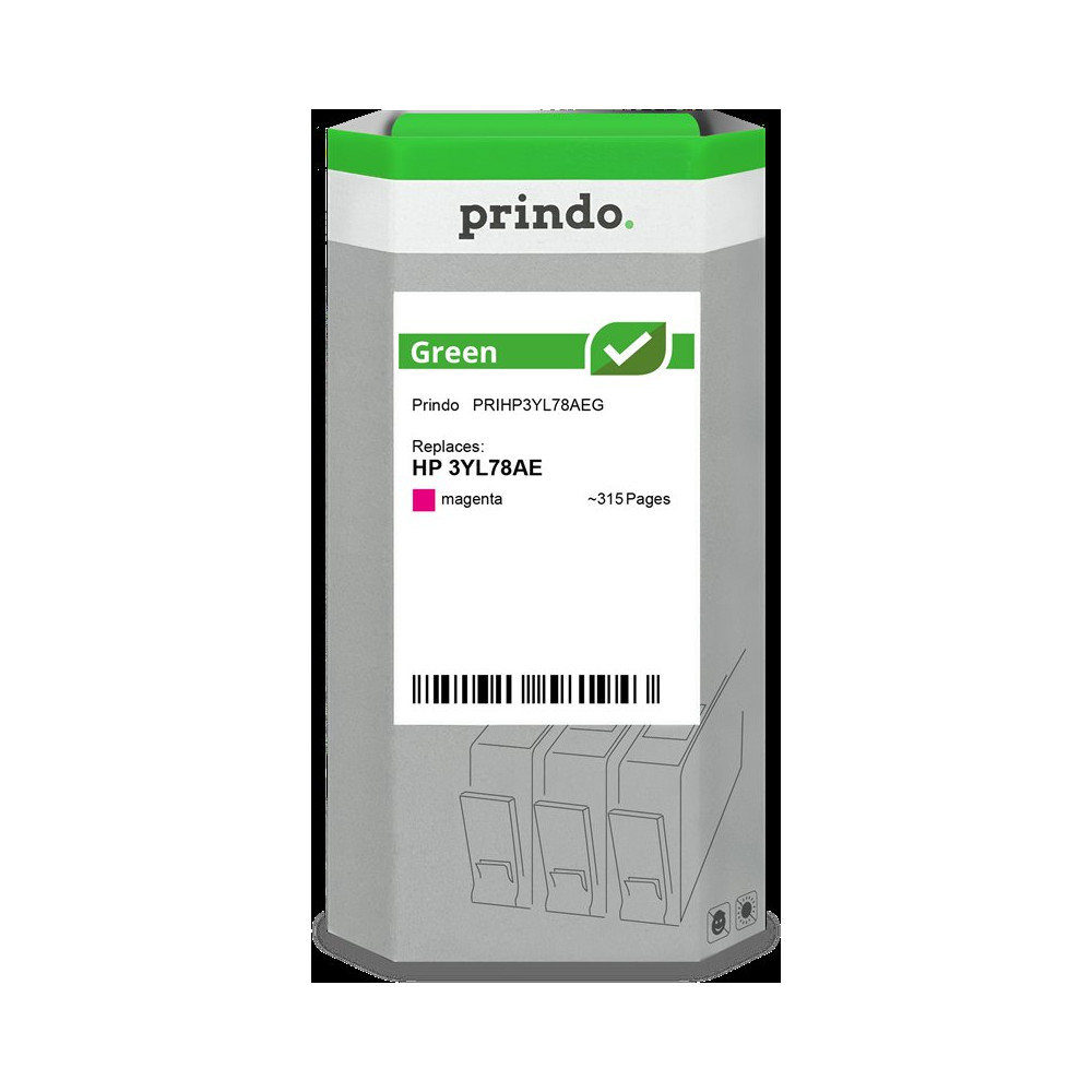 compatibile con HP 912 magenta  Prindo Green magenta Cartuccia d'inchiostro