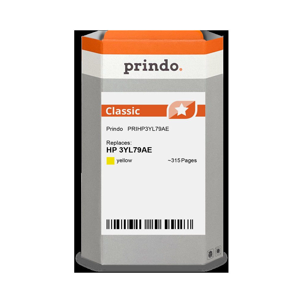 compatibile con HP 912 giallo  Prindo Classic giallo Cartuccia d'inchiostro