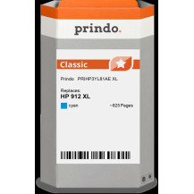 compatibile con HP 912 XL ciano  Prindo Classic XL ciano Cartuccia d'inchiostro