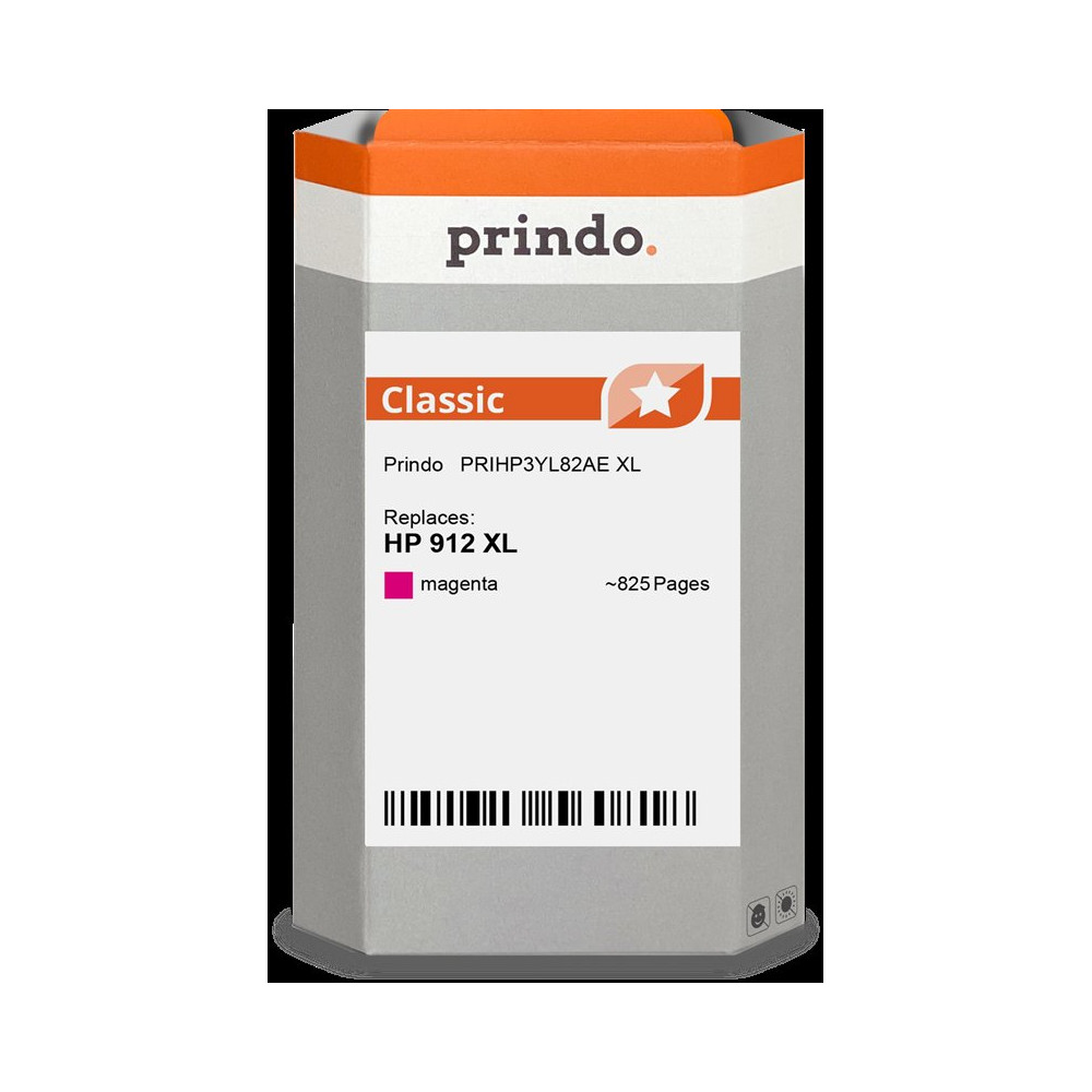 compatibile con HP 912 XL magenta  Prindo Classic XL magenta Cartuccia d'inchiostro