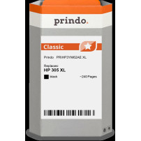 compatibile con HP 305 XL nero  Prindo Classic XL nero Cartuccia d'inchiostro