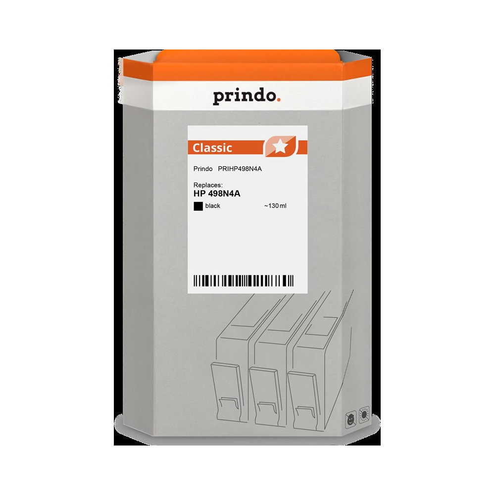 compatibile con HP 738 nero  Prindo Classic nero Cartuccia d'inchiostro