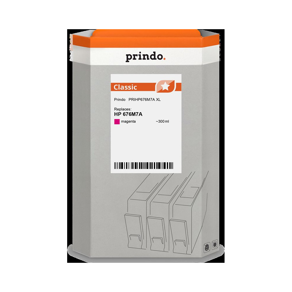 compatibile con HP 738 magenta  Prindo Classic XL magenta Cartuccia d'inchiostro