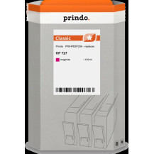 compatibile con HP 727 magenta  Prindo Classic magenta Cartuccia d'inchiostro