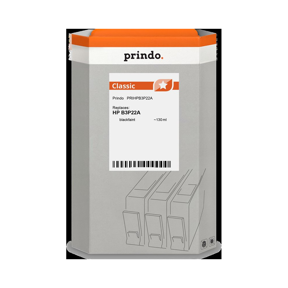 compatibile con HP 727 Nero (opaco)  Prindo Classic Nero (opaco) Cartuccia d'inchiostro
