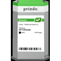 compatibile con HP 934 XL nero  Prindo Green XL nero Cartuccia d'inchiostro