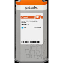 Prindo Classic XL ciano Cartuccia d'inchiostro