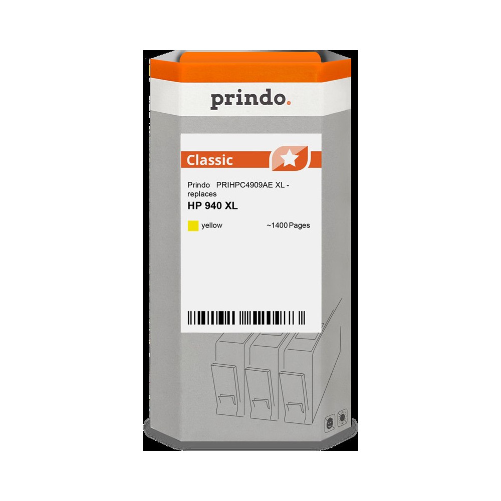 Prindo Classic XL giallo Cartuccia d'inchiostro