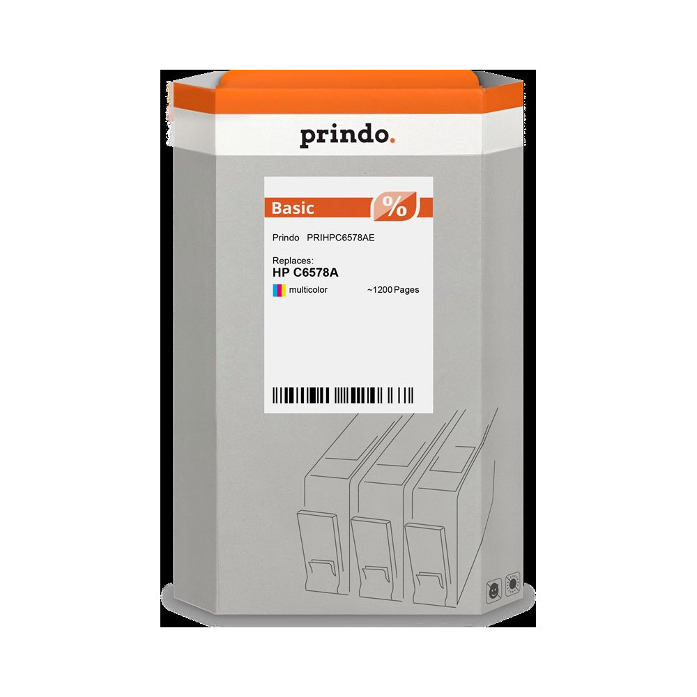 Prindo Basic differenti colori Cartuccia d'inchiostro