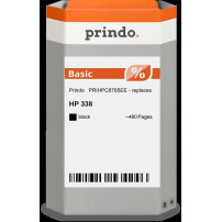 compatibile con HP 338 nero  Prindo Basic nero Cartuccia d'inchiostro