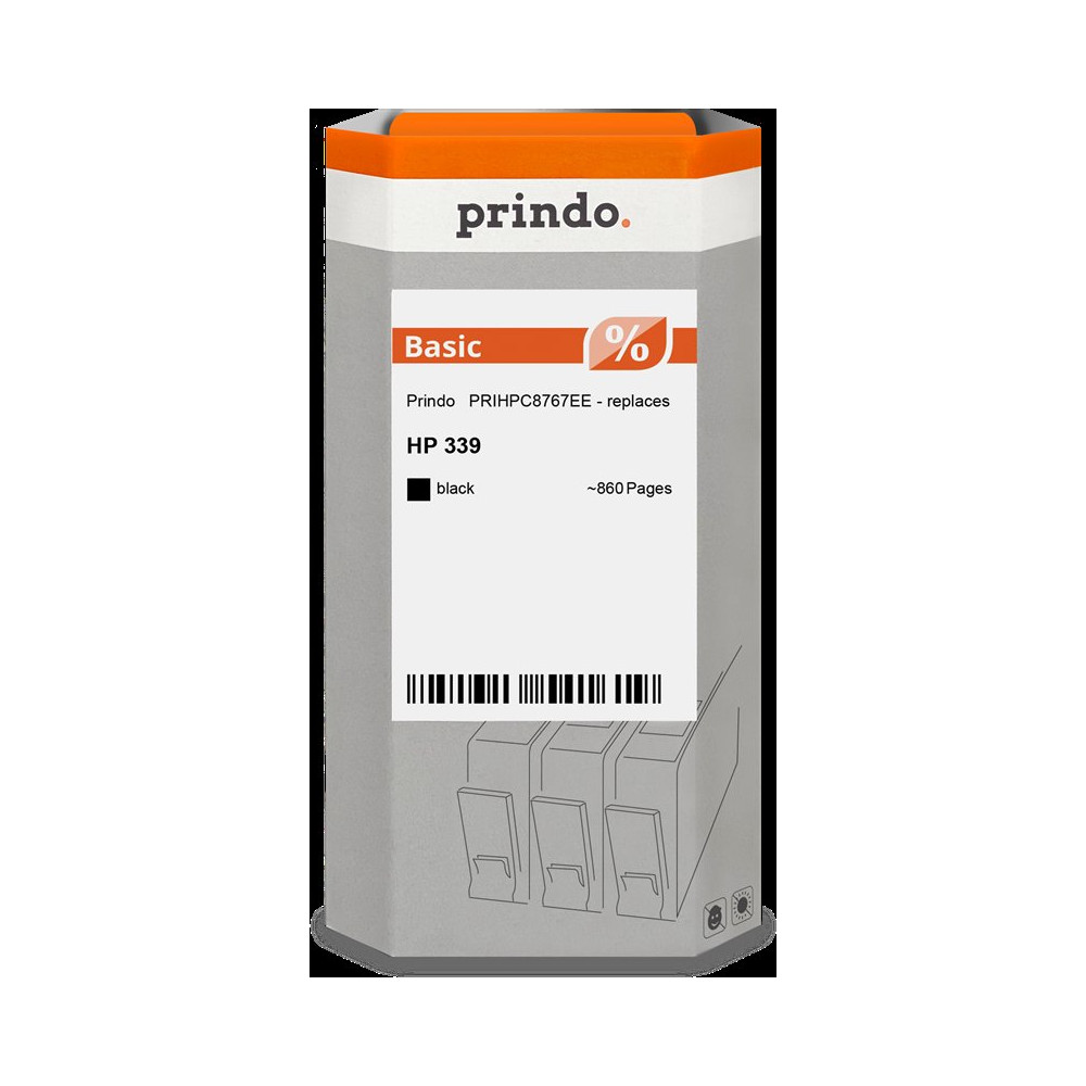 Prindo Basic nero Cartuccia d'inchiostro