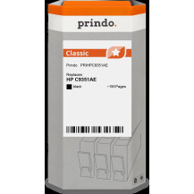 compatibile con HP 21 nero  Prindo Classic nero Cartuccia d'inchiostro