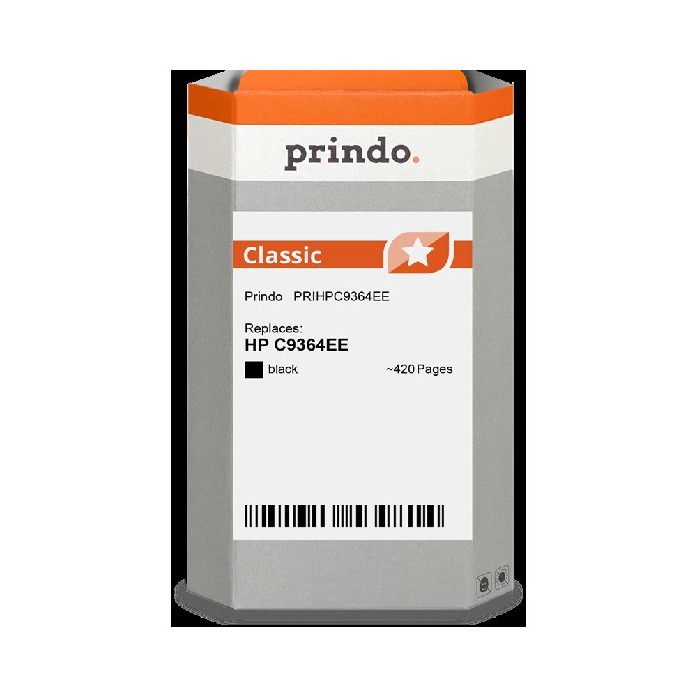 compatibile con HP 337 nero  Prindo Classic nero Cartuccia d'inchiostro