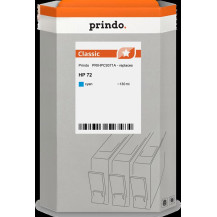 compatibile con HP 72 ciano  Prindo Classic ciano Cartuccia d'inchiostro