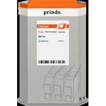compatibile con HP 70 ciano (chiaro)  Prindo Classic ciano (chiaro) Cartuccia d'inchiostro