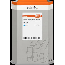 compatibile con HP 70 ciano  Prindo Basic ciano Cartuccia d'inchiostro
