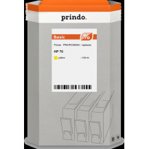 compatibile con HP 70 giallo  Prindo Basic giallo Cartuccia d'inchiostro