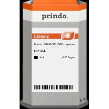 compatibile con HP 364 nero  Prindo Classic nero Cartuccia d'inchiostro