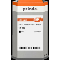 compatibile con HP 364 nero  Prindo Classic nero Cartuccia d'inchiostro
