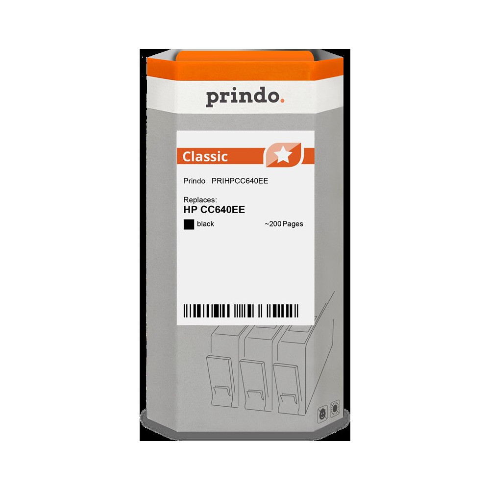compatibile con HP 300 nero  Prindo Classic nero Cartuccia d'inchiostro