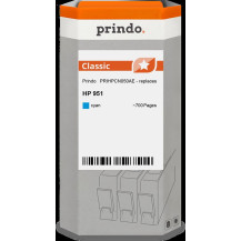 compatibile con HP 951 ciano  Prindo Classic ciano Cartuccia d'inchiostro