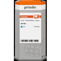 compatibile con HP 951 ciano  Prindo Classic ciano Cartuccia d'inchiostro