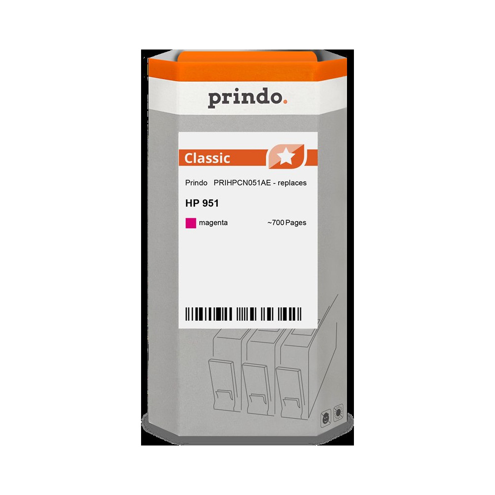 compatibile con HP 951 magenta  Prindo Classic magenta Cartuccia d'inchiostro