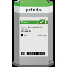 compatibile con HP 932 XL nero  Prindo Green XL nero Cartuccia d'inchiostro