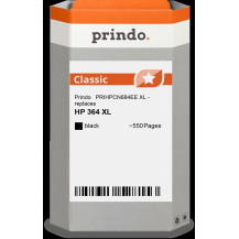 compatibile con HP 364 XL nero  Prindo Classic XL nero Cartuccia d'inchiostro